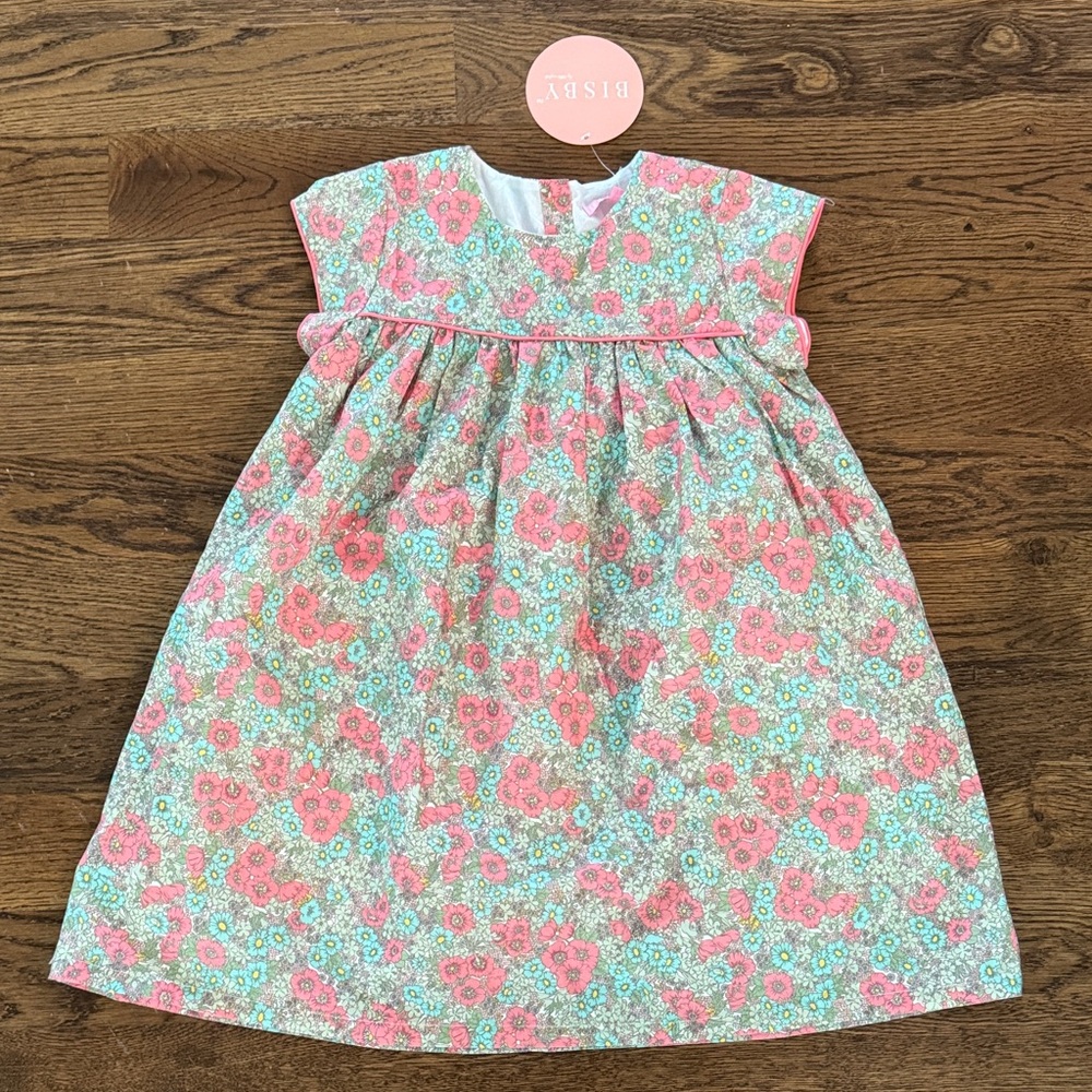 Bisby By Little English Charlotte Dress - Newmarket Floral New With Tags
